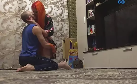 LongHaired Wig Girl Deepthroating, Climaxes, Stocking Fun