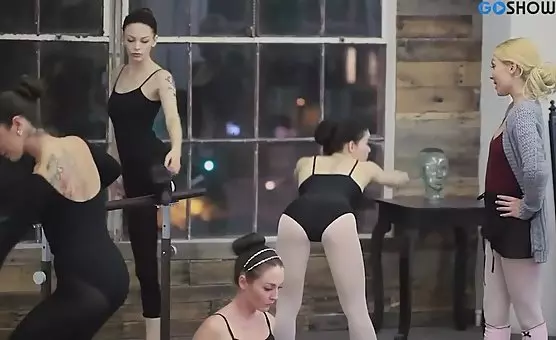 Ballet Dancers Enjoy Sensual Massage Session