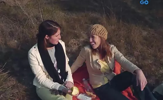 Outdoor Lesbian Lovemaking Adventure